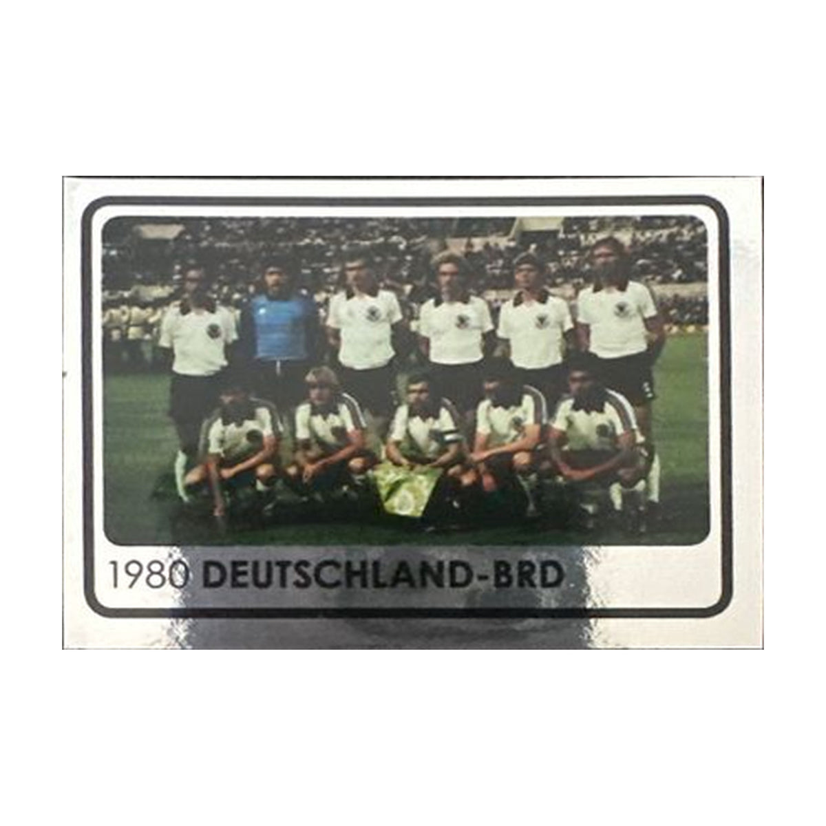 Panini UEFA EURO 2008 – Nr. 529 – Europameister 1980 Deutschland BRD – Südamerika-Version – Vorderseite