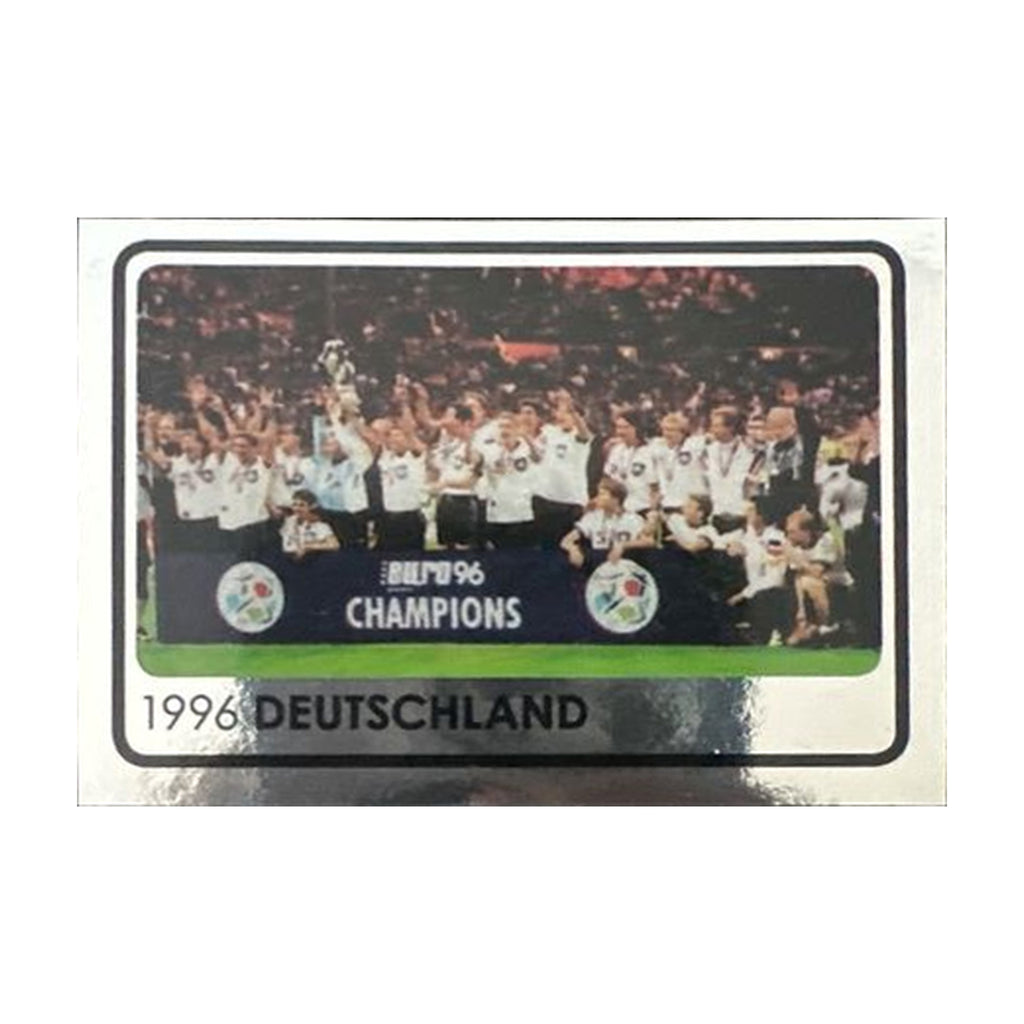 Panini UEFA EURO 2008 – Nr. 533 – Europameister 1996 Deutschland – Südamerika-Version – Vorderseite