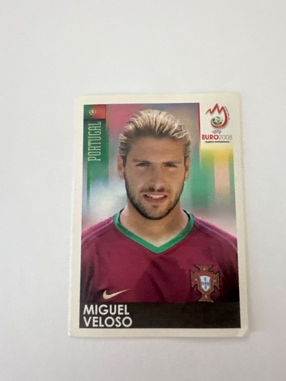 Panini UEFA EURO 2008 – Nr. 112 – Miguel Veloso – Schweizer Edition – Originalfoto Vorderseite