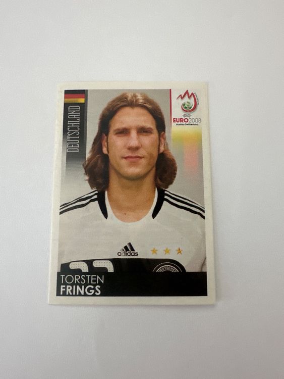 Panini UEFA EURO 2008 – Nr. 215 – Torsten Frings – Schweizer Edition – Originalfoto Vorderseite