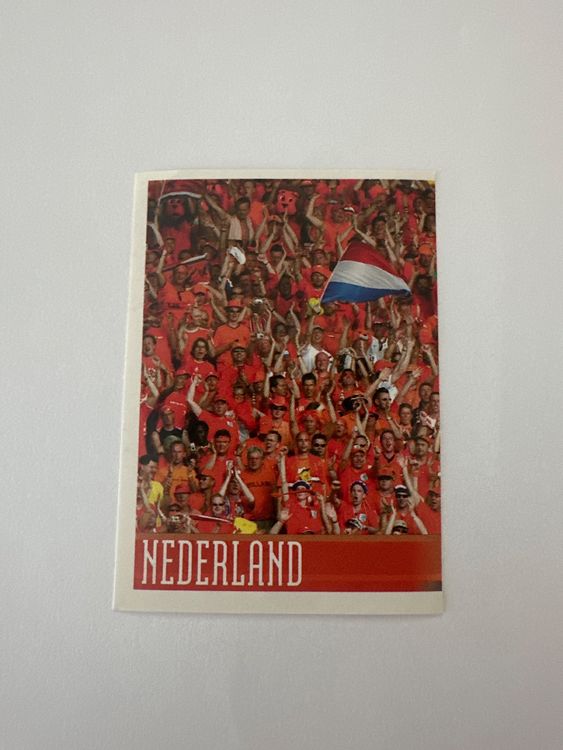 Panini UEFA EURO 2008 – Nr. 278 – Niederlande Fans – Schweizer Edition – Originalfoto Vorderseite
