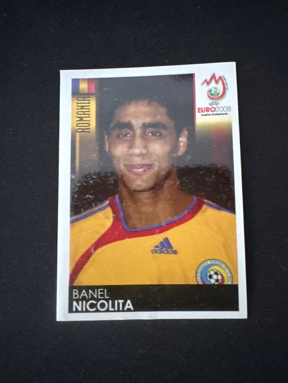 Panini UEFA EURO 2008 – Nr. 322 – Banel Nicolita – Südamerika-Version – Originalfoto Vorderseite