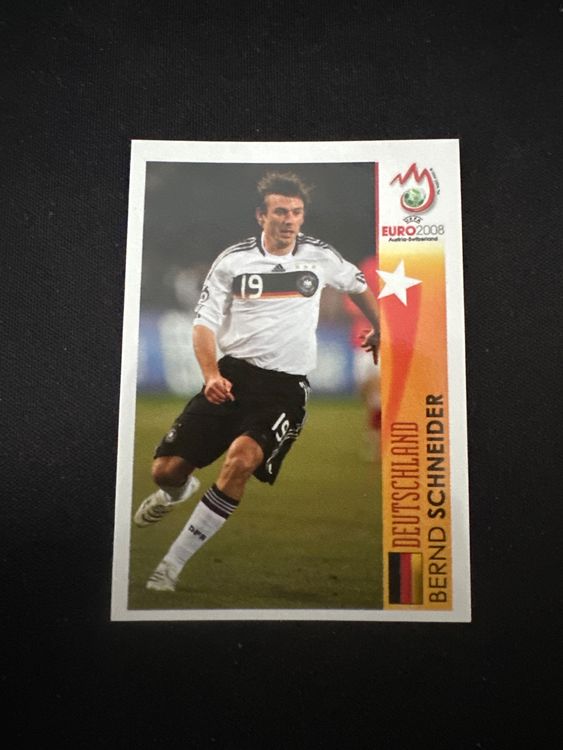 Panini UEFA EURO 2008 – Nr. 488 – Bernd Schneider – Action – Südamerika-Version – Originalfoto Vorderseite