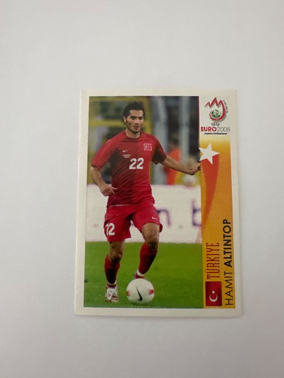 Panini UEFA EURO 2008 – Nr. 493 – Hamit Altintop – Action – Schweizer Edition – Originalfoto Vorderseite