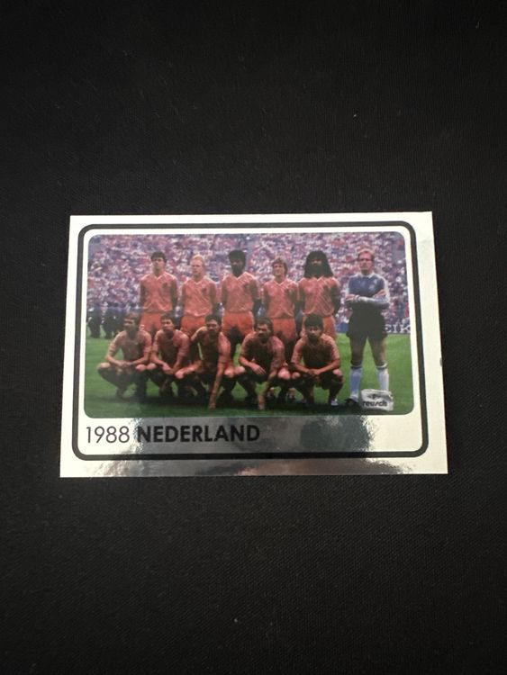Panini UEFA EURO 2008 – Nr. 531 – Europameister 1988 Niederlande – Südamerika-Version – Originalfoto Vorderseite