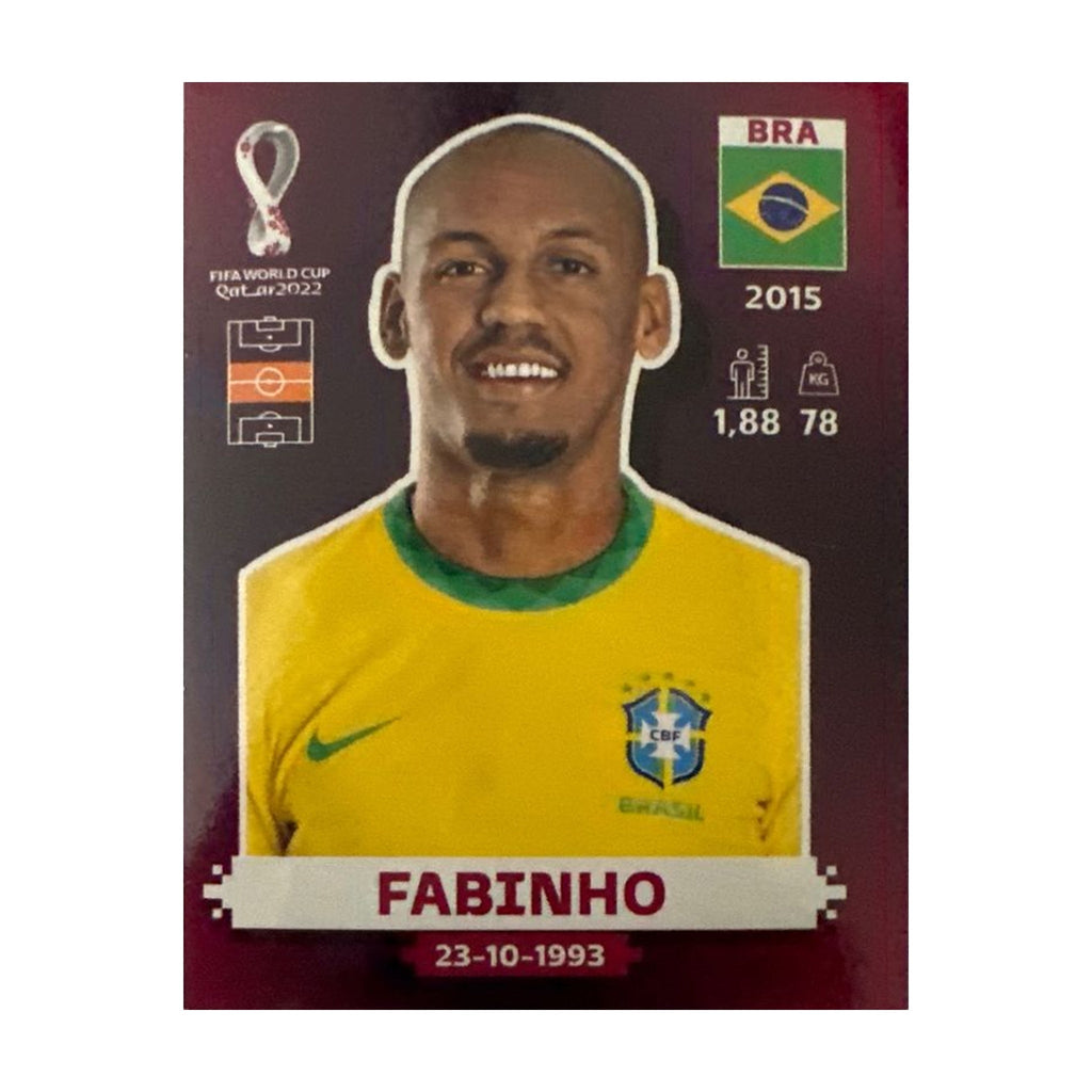 Panini FIFA WM 2022 Oryx - BRA 12 - Fabinho – Vorderseite