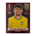Panini FIFA WM 2022 Oryx - BRA 14 - Lucas Paquetá – Vorderseite