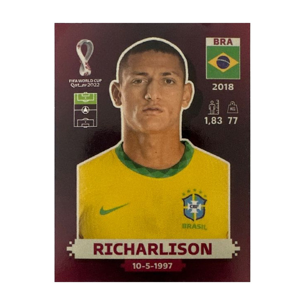 Panini FIFA WM 2022 Oryx - BRA 19 - Richarlison – Vorderseite