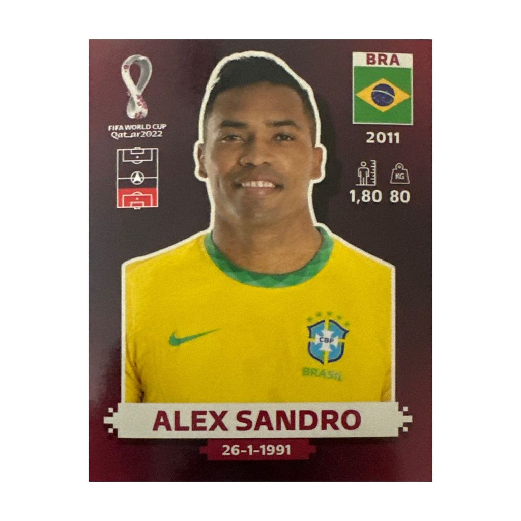 Panini FIFA WM 2022 Oryx - BRA 5 - Alex Sandro – Vorderseite