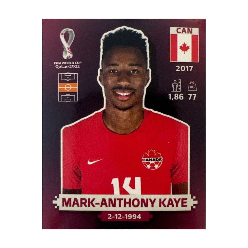 Panini FIFA WM 2022 Oryx - CAN 15 - Mark-Anthony Kaye – Vorderseite