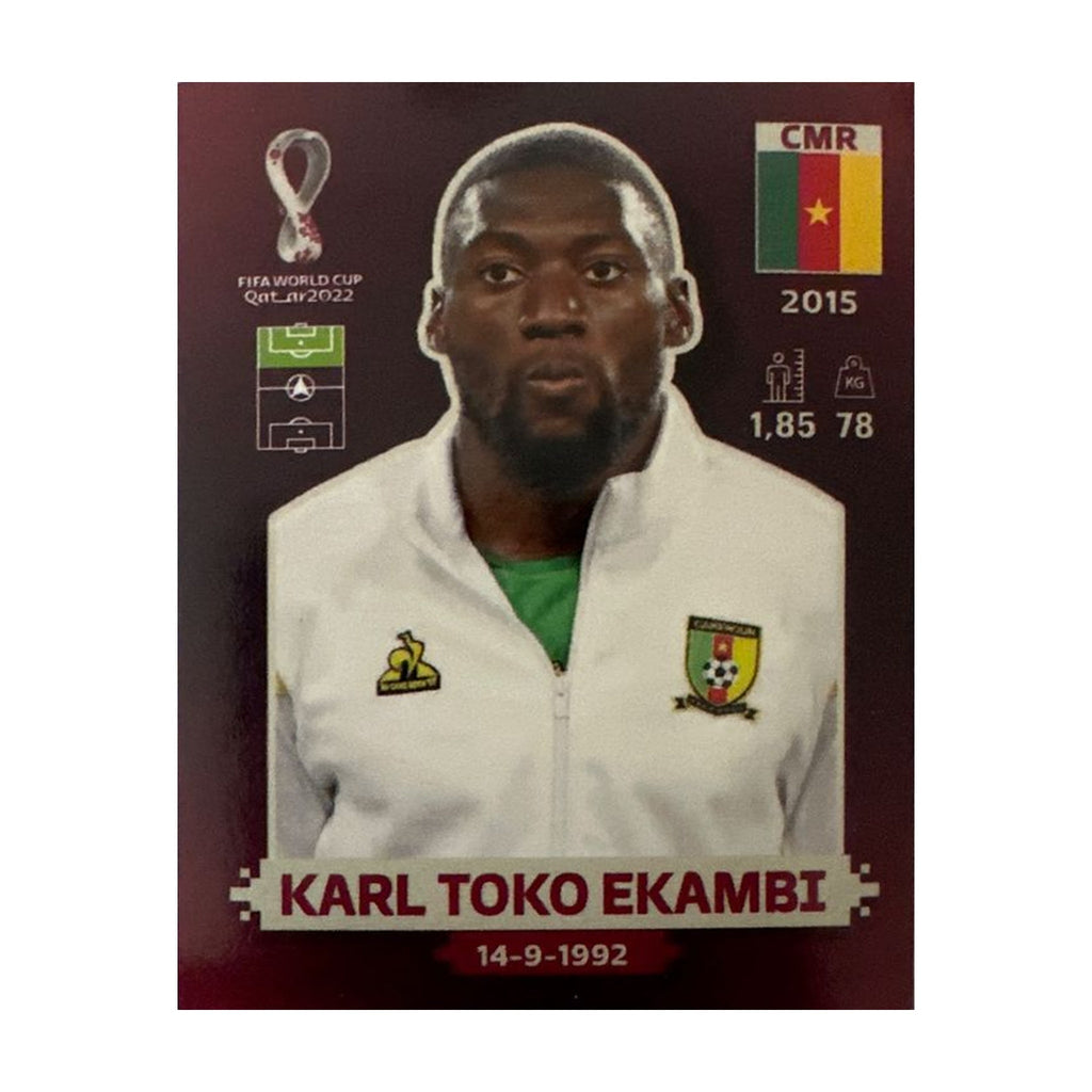 Panini FIFA WM 2022 Oryx - CMR 20 - Karl Toko Ekambi – Vorderseite