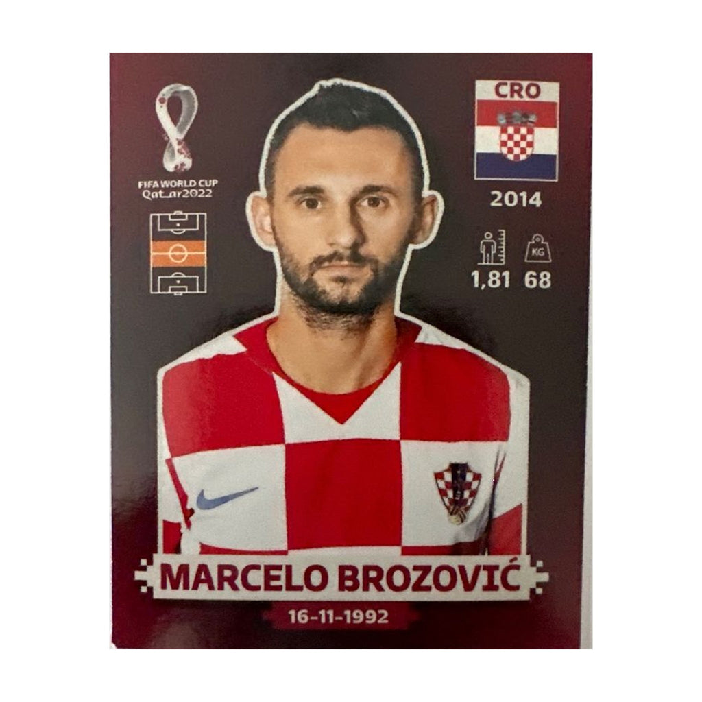 Panini FIFA WM 2022 Oryx - CRO 11 - Marcelo Brozović – Vorderseite