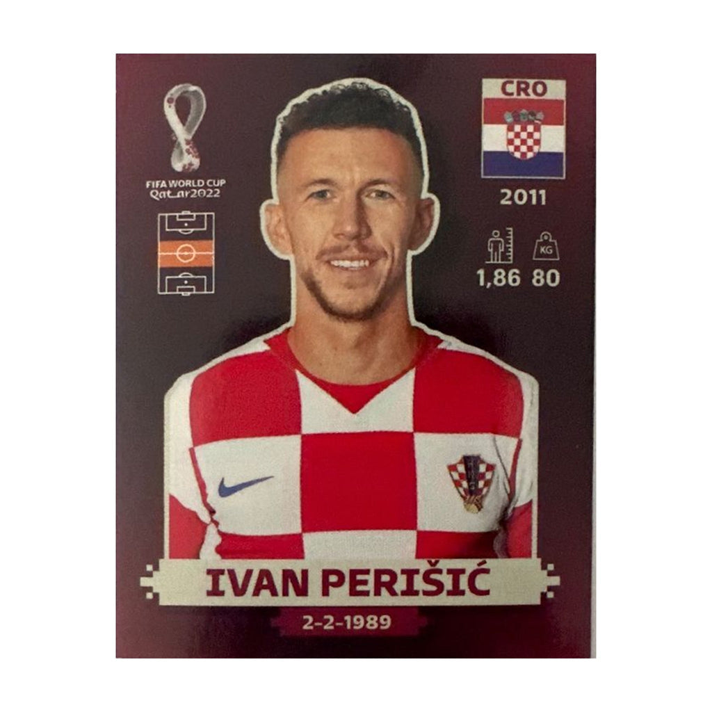 Panini FIFA WM 2022 Oryx - CRO 15 - Ivan Perišić – Vorderseite