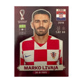 Panini FIFA WM 2022 Oryx - CRO 19 - Marko Livaja – Vorderseite