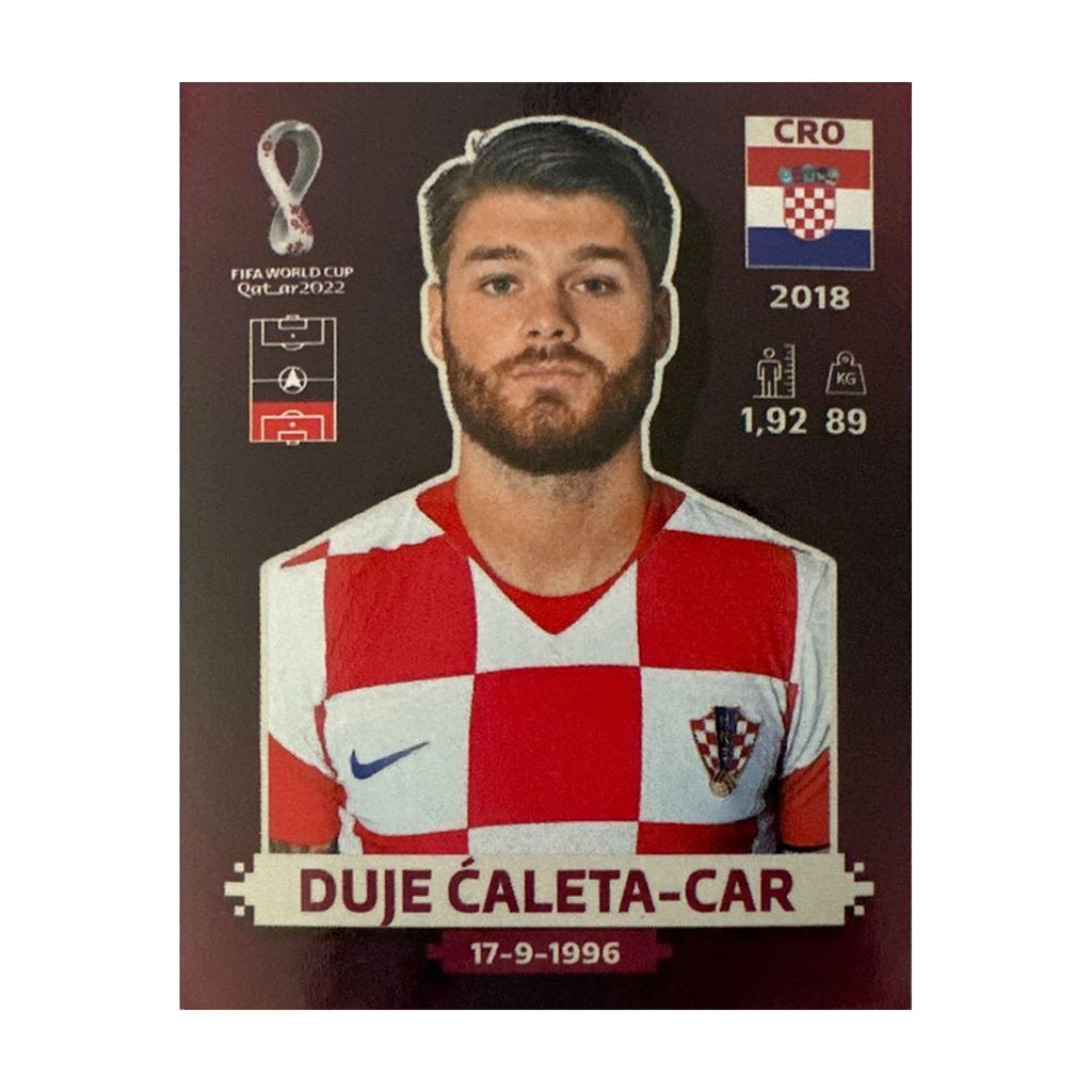 Panini FIFA WM 2022 Oryx - CRO 5 - Duje Ćaleta-Car – Vorderseite