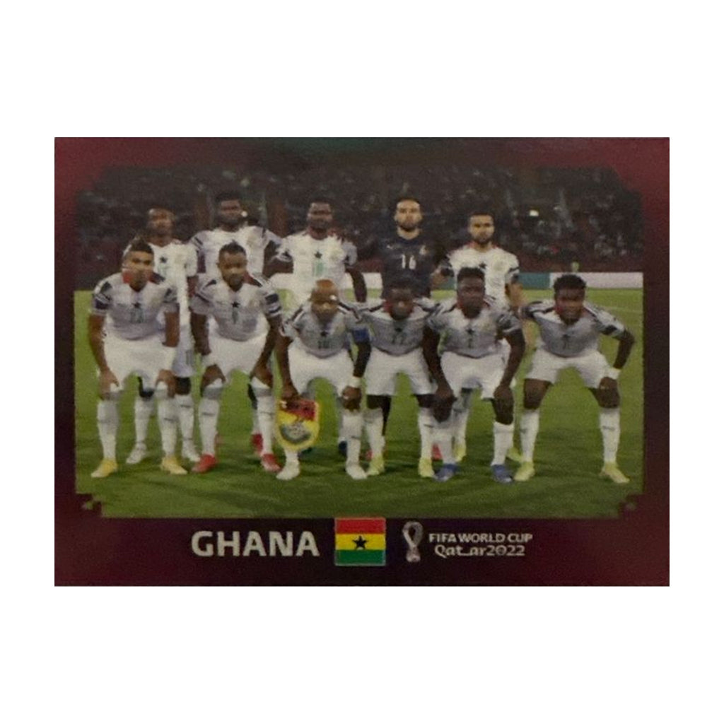Panini FIFA WM 2022 Oryx - GHA 1 - Team Photo - Ghana – Vorderseite