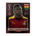 Panini FIFA WM 2022 Oryx - GHA 6 - Abdul-Rahman Baba – Vorderseite