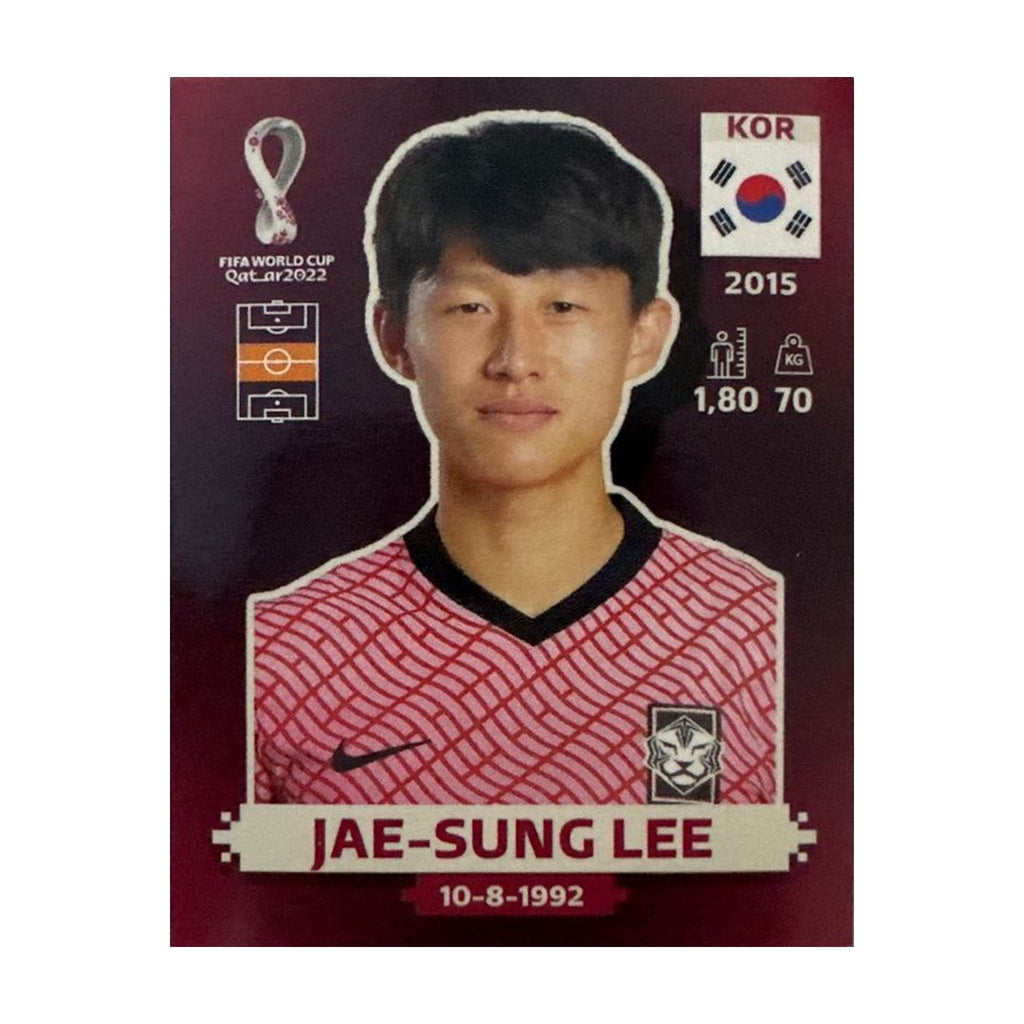 Panini FIFA WM 2022 Oryx - KOR 13 - Jae-sung Lee – Vorderseite