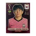 Panini FIFA WM 2022 Oryx - KOR 18 - Chang-hoon Kwon – Vorderseite
