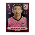 Panini FIFA WM 2022 Oryx - KOR 6 - Tae-hwan Kim – Vorderseite