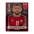 Panini FIFA WM 2022 Oryx - MAR 15 - Sofiane Boufal – Vorderseite