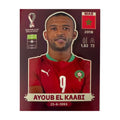 Panini FIFA WM 2022 Oryx - MAR 16 - Ayoub El Kaabi – Vorderseite