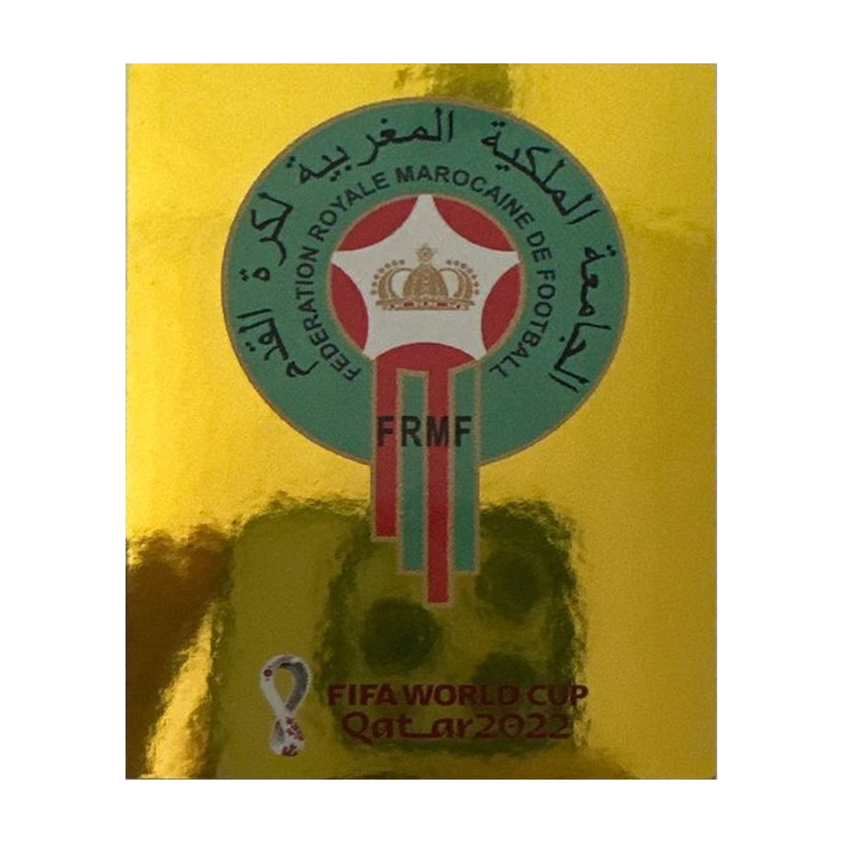 Panini FIFA WM 2022 Oryx - MAR 2 - Team Logo - Morocco – Vorderseite