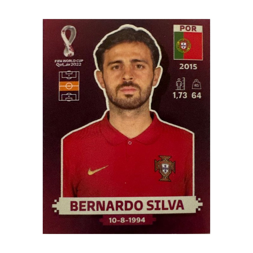 Panini FIFA WM 2022 Oryx - POR 11 - Bernardo Silva – Vorderseite
