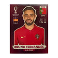 Panini FIFA WM 2022 Oryx - POR 12 - Bruno Fernandes – Vorderseite