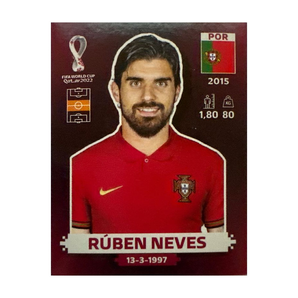 Panini FIFA WM 2022 Oryx - POR 16 - Rúben Neves – Vorderseite