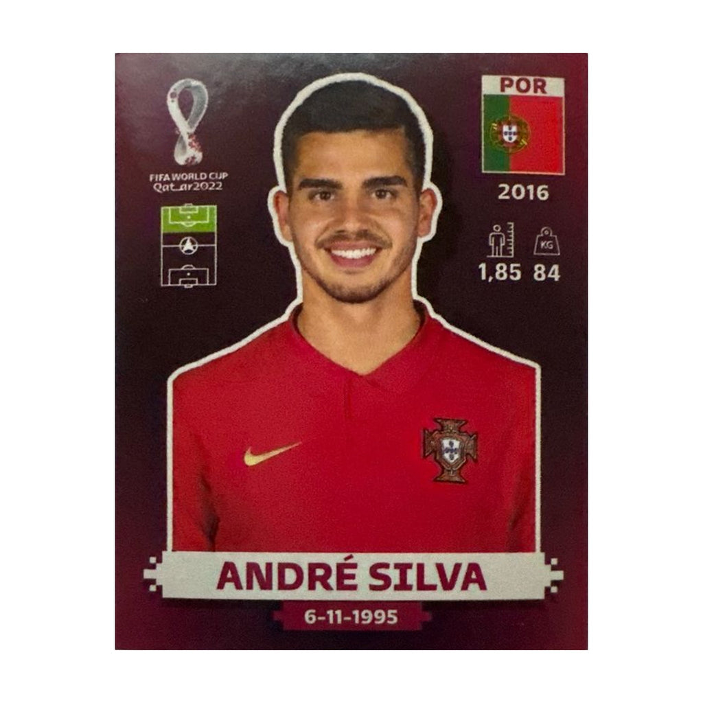 Panini FIFA WM 2022 Oryx - POR 17 - André Silva – Vorderseite