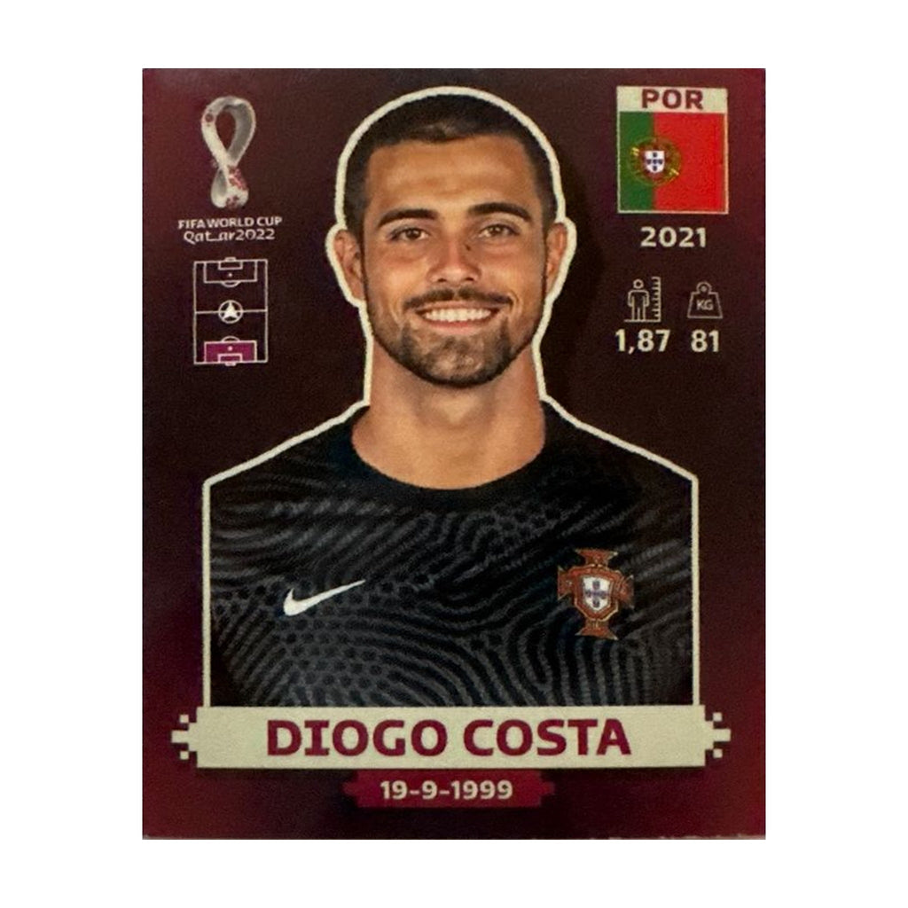 Panini FIFA WM 2022 Oryx - POR 3 - Diogo Costa – Vorderseite