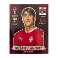 Panini FIFA WM 2022 Oryx - SRB 20 - Dušan Vlahović – Vorderseite