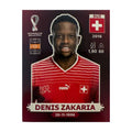 Panini FIFA WM 2022 Oryx - SUI 15 - Denis Zakaria – Vorderseite