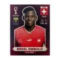 Panini FIFA WM 2022 Oryx - SUI 17 - Breel Embolo – Vorderseite