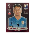 Panini FIFA WM 2022 Oryx - URU 7 - José María Giménez – Vorderseite