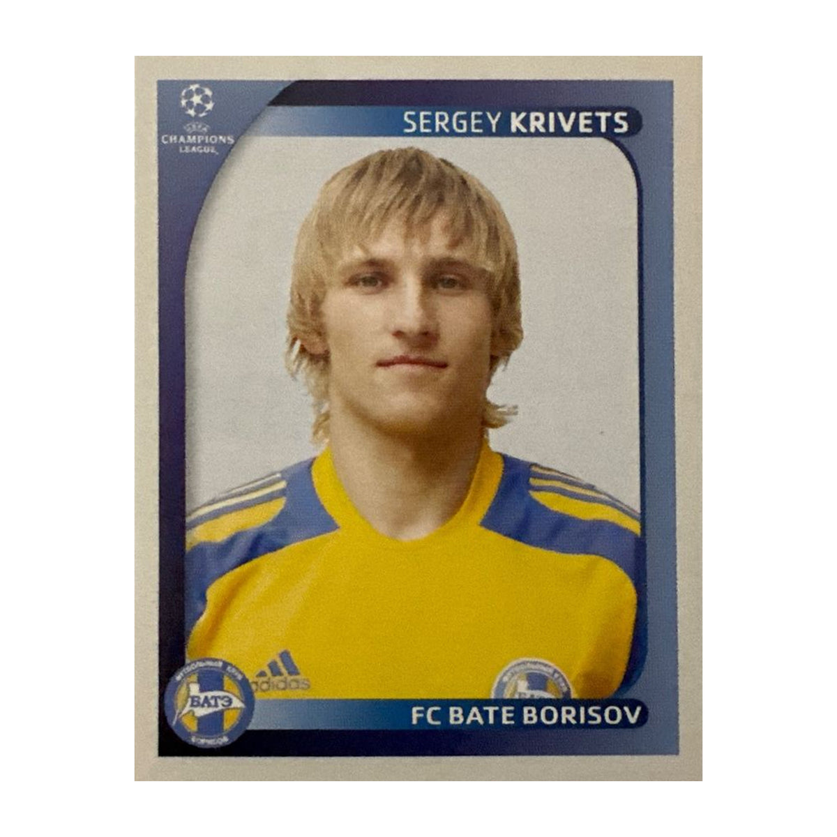 Panini UEFA Champions League 2008/09 - Nr. 138 - Sergey Krivets