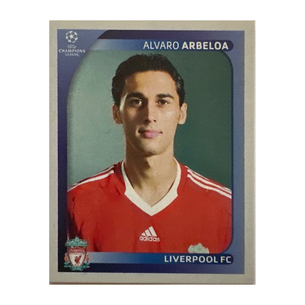 Panini UEFA Champions League 2008/09 - Nr. 334 - Alvaro Arbeloa