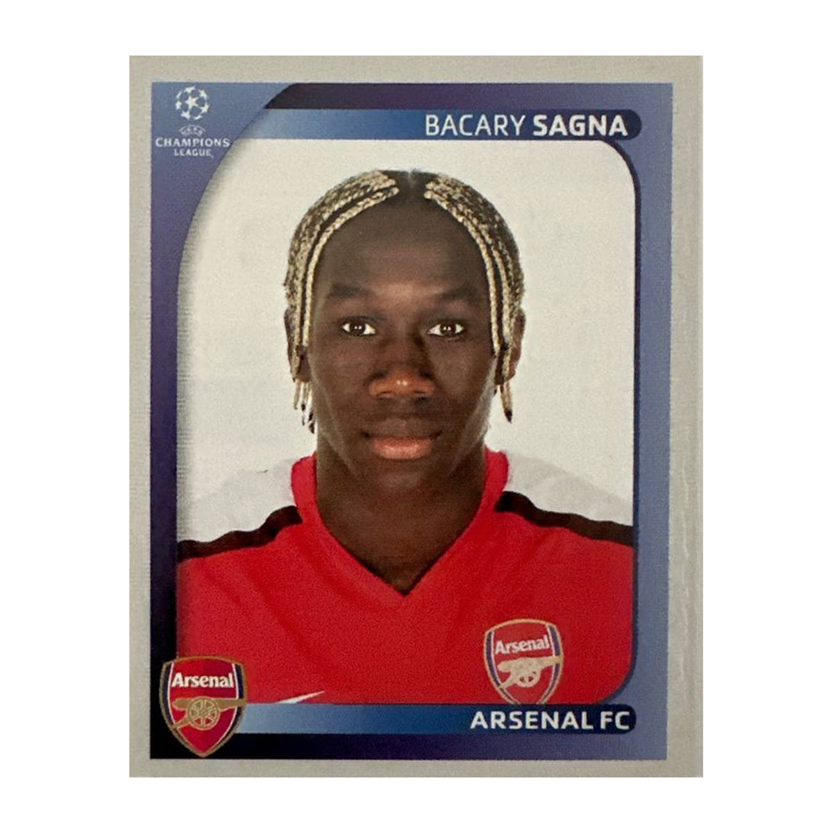 Panini UEFA Champions League 2008/09 - Nr. 65 - Bacary Sagna