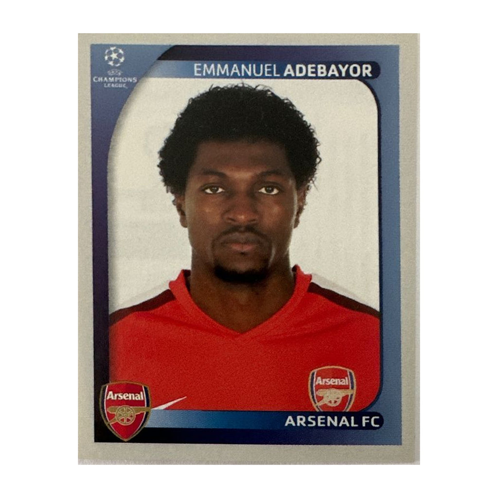 Panini UEFA Champions League 2008/09 - Nr. 76 - Emmanuel Adebayor