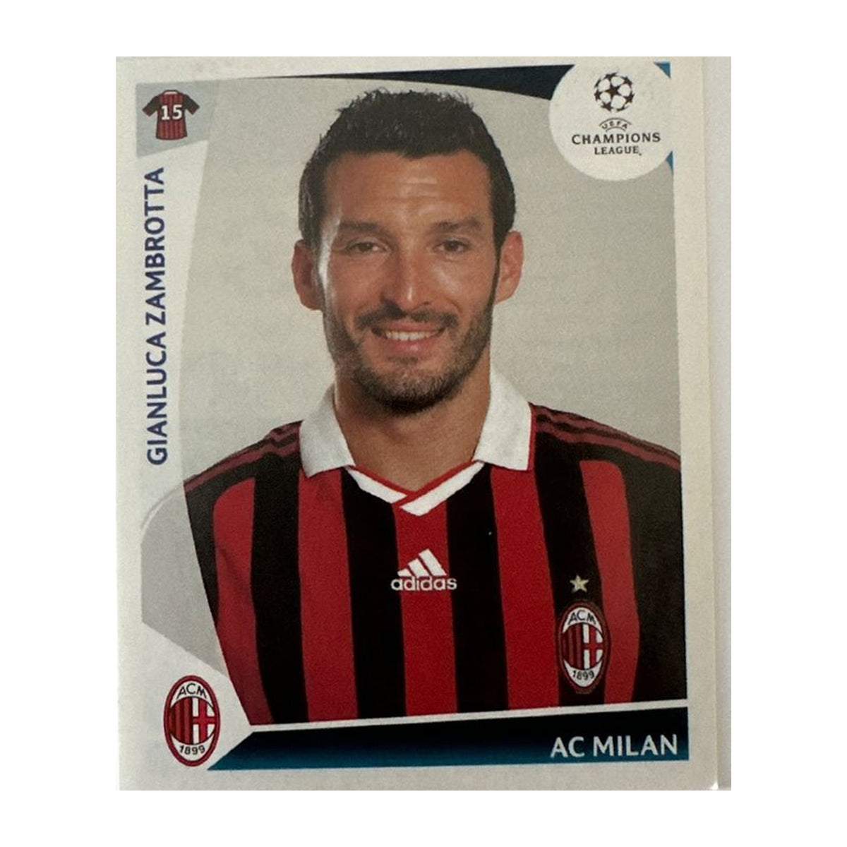 Panini UEFA Champions League 2009/10 - Nr. 145 - Gianluca Zambrotta
