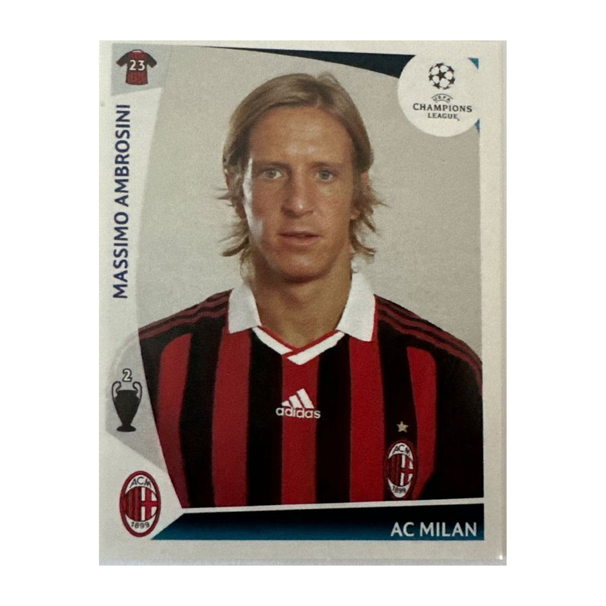 Panini UEFA Champions League 2009/10 - Nr. 149 - Massimo Ambrosini