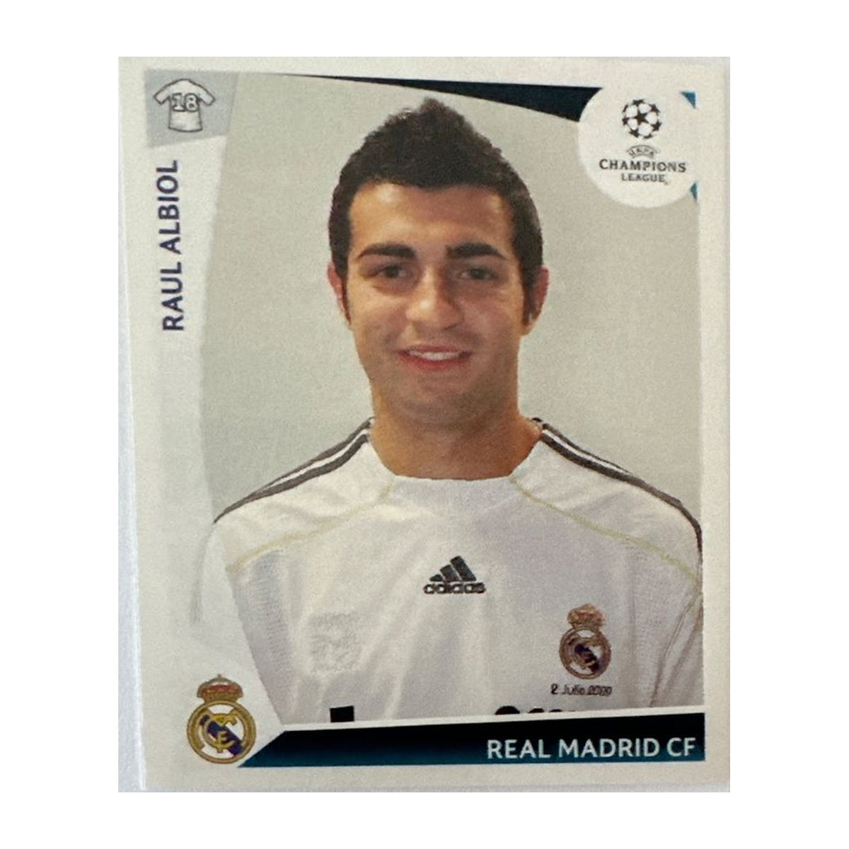 Panini UEFA Champions League 2009/10 - Nr. 162 - Raul Albiol