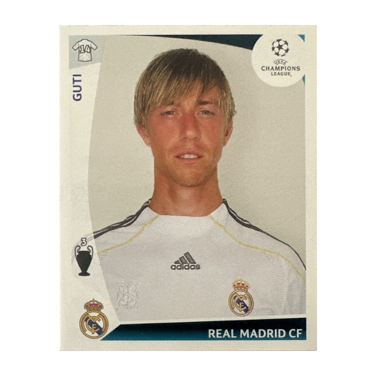 Panini UEFA Champions League 2009/10 - Nr. 166 - Guti