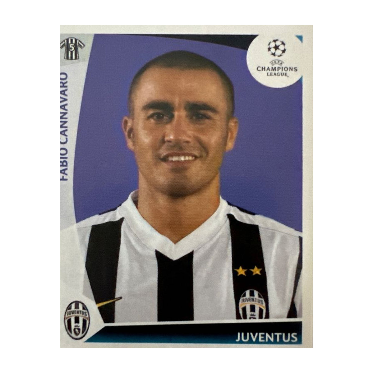 Panini UEFA Champions League 2009/10 - Nr. 24 - Fabio Cannavaro