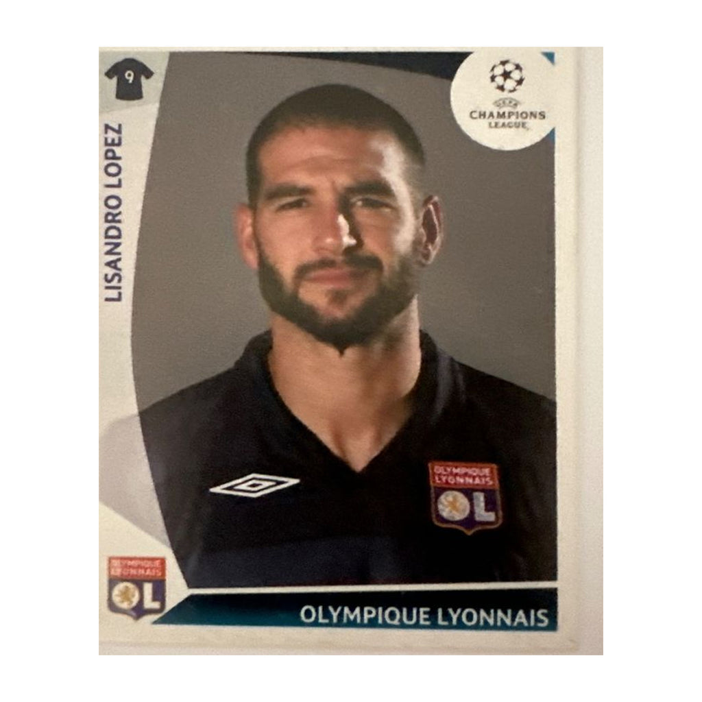 Panini UEFA Champions League 2009/10 - Nr. 310 - Lisandro Lopez
