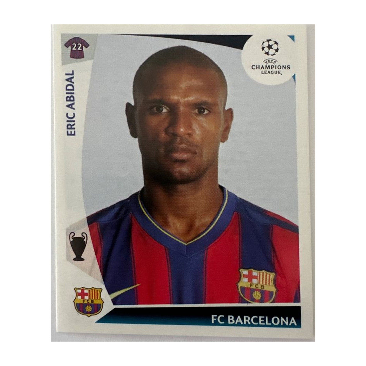 Panini UEFA Champions League 2009/10 - Nr. 352 - Eric Abidal