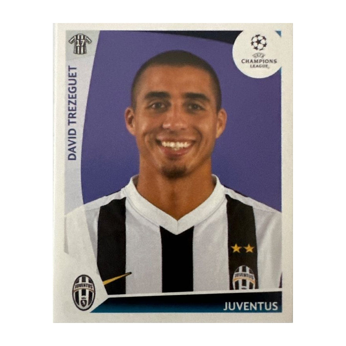 Panini UEFA Champions League 2009/10 - Nr. 37 - David Trezeguet