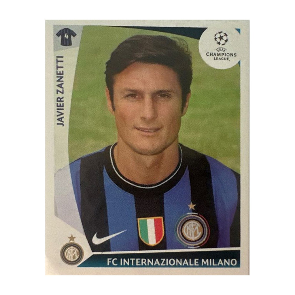 Panini UEFA Champions League 2009/10 - Nr. 370 - Javier Zanetti