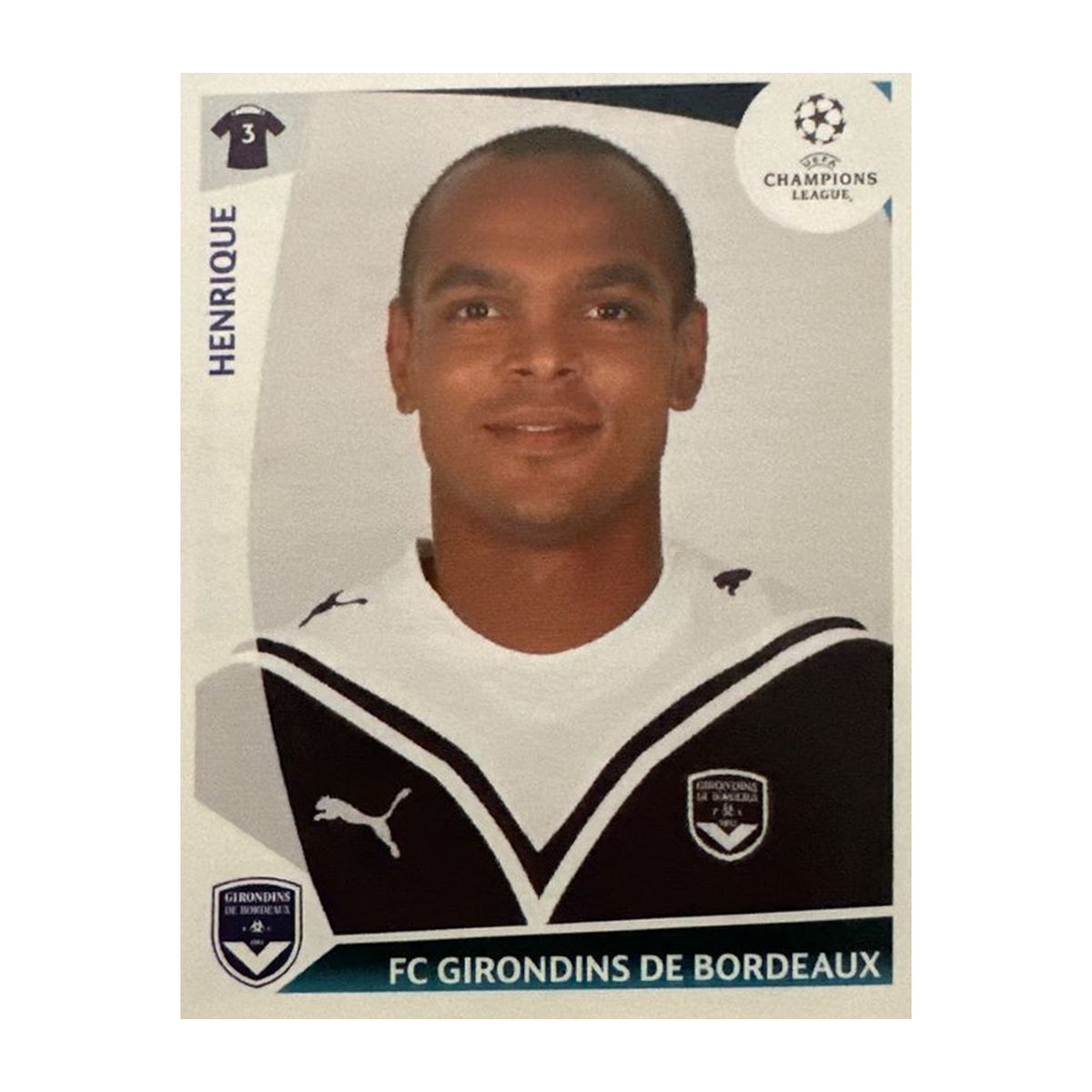 Panini UEFA Champions League 2009/10 - Nr. 42 - Henrique